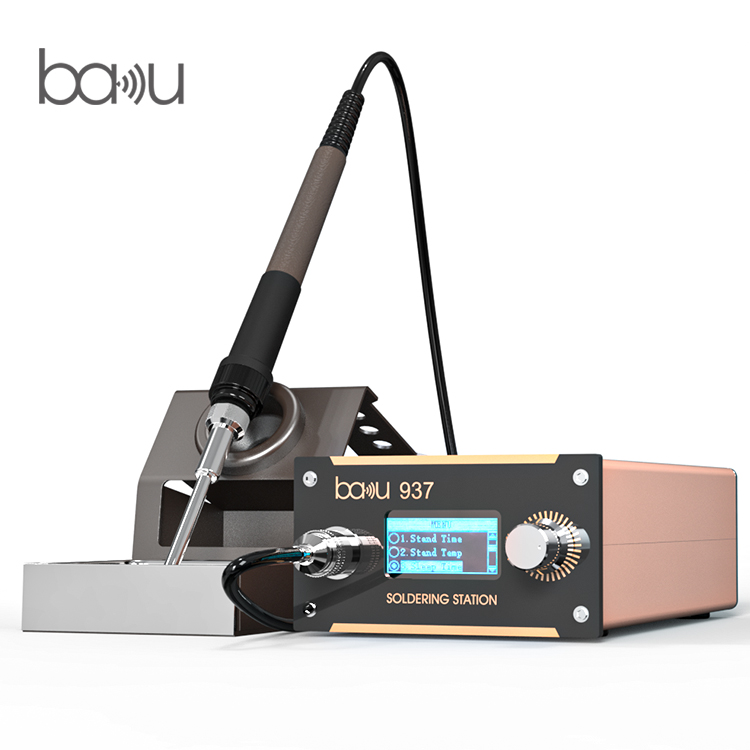 BAKU New Product ba-937 micro mini smd hot air soldering and desoldering station iron 