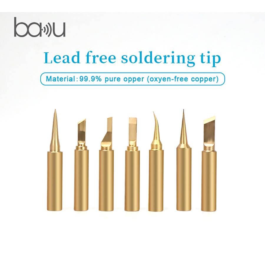 Hot selling product Best lead free soldering iron tips for ba-900M-T welding tips