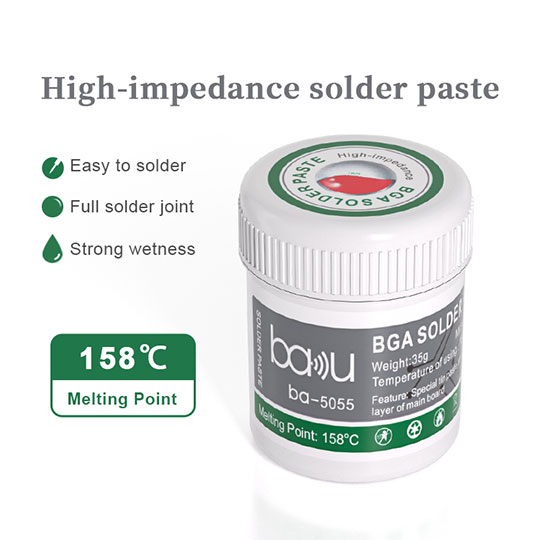 ba 5055 158℃ BGA Solder Paste